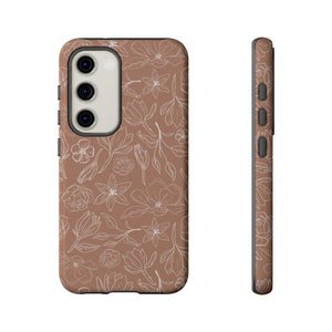 Copper Magnolia Phone Case