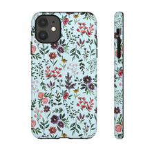 Load image into Gallery viewer, Bright Watercolor Flower - Blue Phone Case