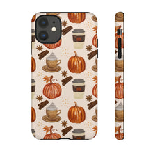Load image into Gallery viewer, Pumpkin Spice Coffee Phone Case