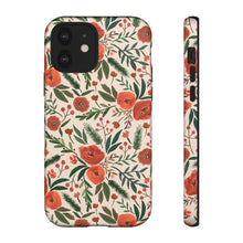 Load image into Gallery viewer, Christmas Floral Phone Case