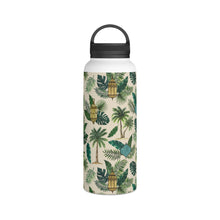 Load image into Gallery viewer, Palms and Lanterns Handle Lid Water Bottle