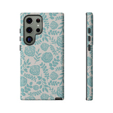 Load image into Gallery viewer, Baby Blue Floral Phone Case