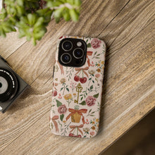 Load image into Gallery viewer, Bows, Flowers and Cherries Phone Case