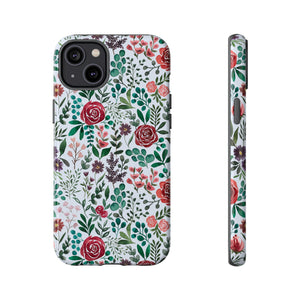 Pink and Purple Flowers Phone Case