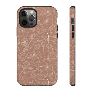 Copper Magnolia Phone Case