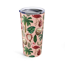 Load image into Gallery viewer, Flamingo Coconut Travel Mug