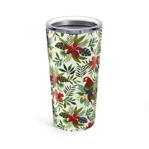Tropical Parrot Travel Mug