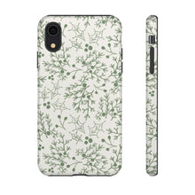 Load image into Gallery viewer, Green Christmas Branch Phone Case