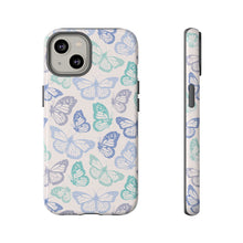 Load image into Gallery viewer, Purple and Green Butterfly Phone Case