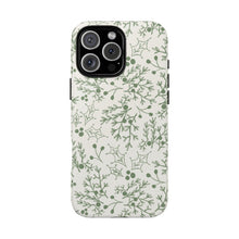 Load image into Gallery viewer, Green Christmas Branch Phone Case