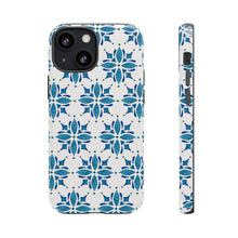 Load image into Gallery viewer, Blue Tile Phone Case