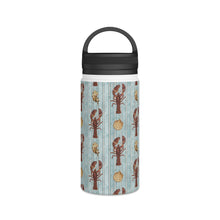 Load image into Gallery viewer, Lobster Handle Lid Water Bottle