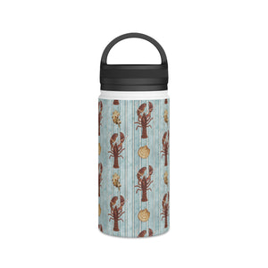 Lobster Handle Lid Water Bottle