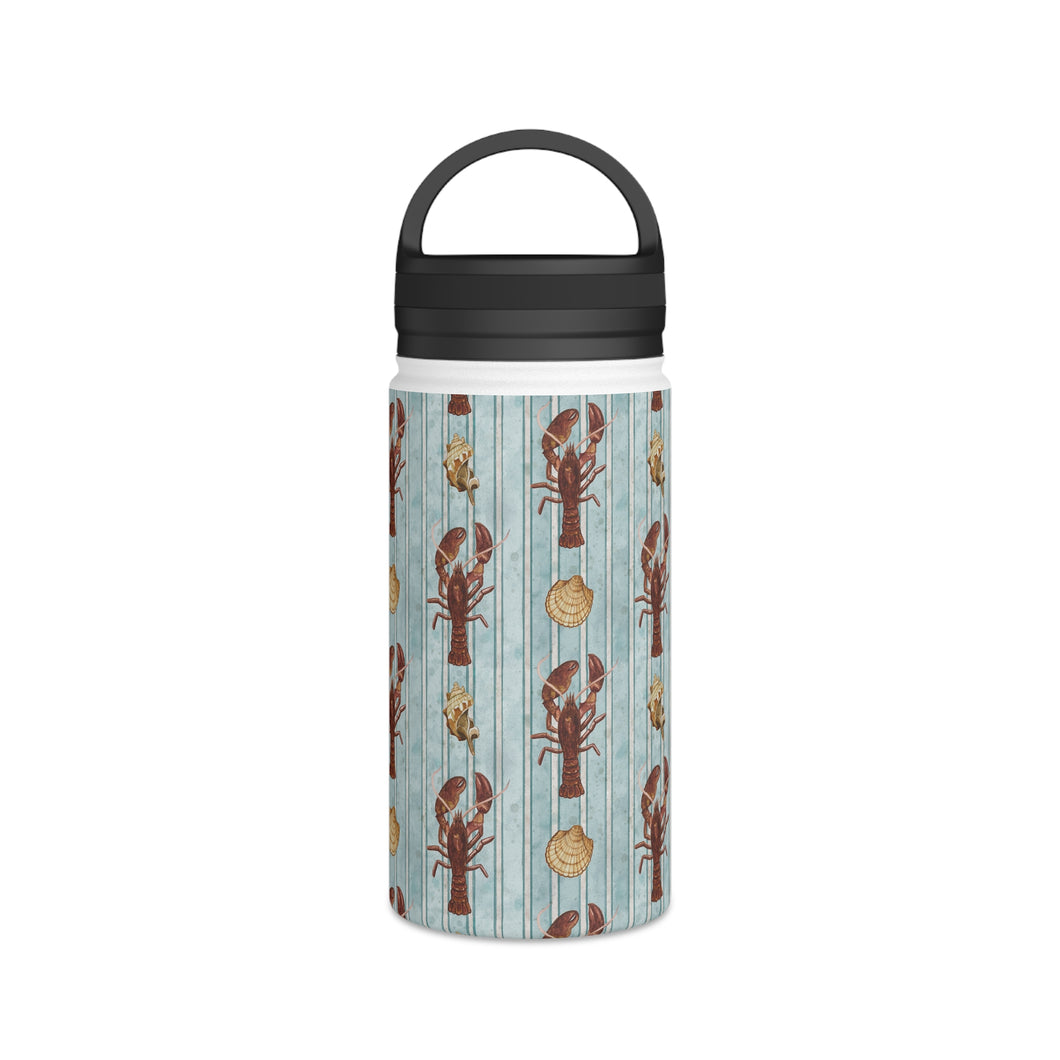 Lobster Handle Lid Water Bottle