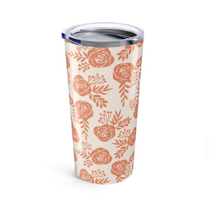 Warm Orange Travel Mug