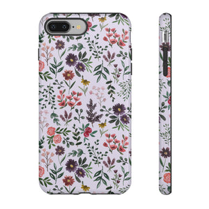 Bright Watercolor Flower - Purple Phone Case