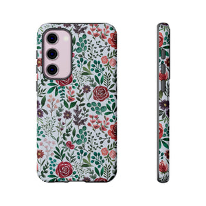 Pink and Purple Flowers Phone Case