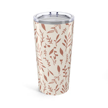 Load image into Gallery viewer, Pink Falling Leaves Travel Mug