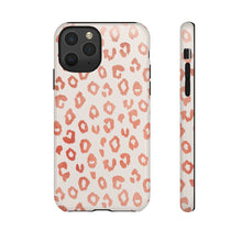 Load image into Gallery viewer, Rose Gold Leopard Print Phone Case