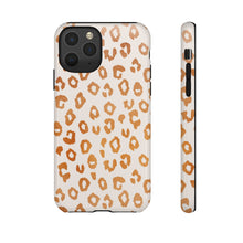 Load image into Gallery viewer, Copper Leopard Print Phone Case