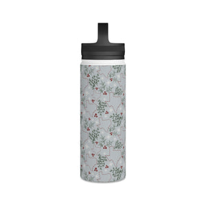 Texas Christmas Handle Lid Water Bottle