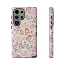Load image into Gallery viewer, Orange and Pink Butterfly Phone Case