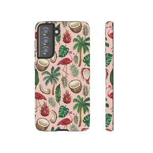 Flamingo Coconut Phone Case