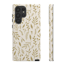 Load image into Gallery viewer, Gold Falling Leaves Phone Case