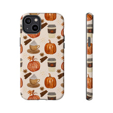 Load image into Gallery viewer, Pumpkin Spice Coffee Phone Case