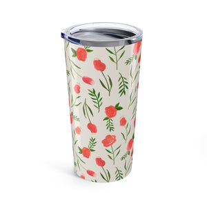 Spring Watercolor Travel Mug