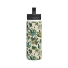 Load image into Gallery viewer, Palms and Lanterns Handle Lid Water Bottle