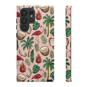 Flamingo Coconut Phone Case