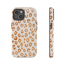 Load image into Gallery viewer, Copper Leopard Print Phone Case