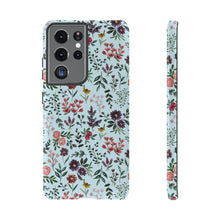 Load image into Gallery viewer, Bright Watercolor Flower - Blue Phone Case