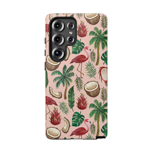 Flamingo Coconut Phone Case
