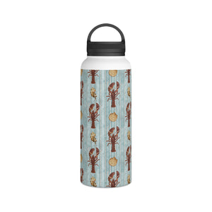 Lobster Handle Lid Water Bottle