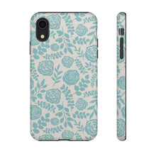 Load image into Gallery viewer, Baby Blue Floral Phone Case