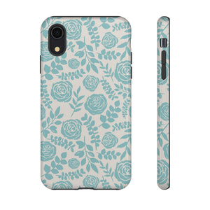 Baby Blue Floral Phone Case
