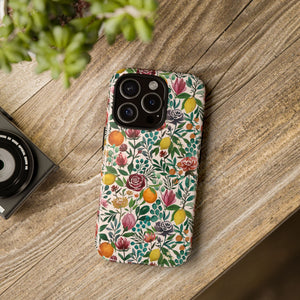 Fruit and Flowers Phone Case