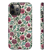 Load image into Gallery viewer, Magenta Floral Eucalyptus Phone Case