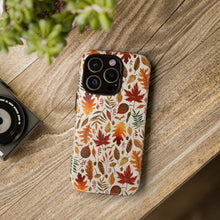 Load image into Gallery viewer, Watercolor Fall Leaves Phone Case