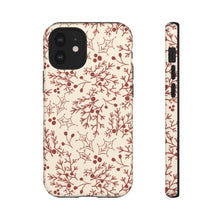 Load image into Gallery viewer, Red Christmas Branch Phone Case