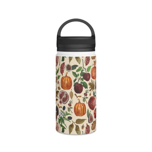 Autumn Harvest Handle Lid Water Bottle