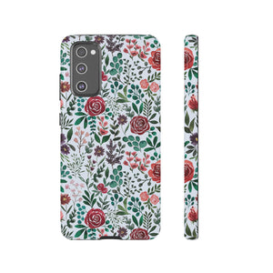 Pink and Purple Flowers Phone Case