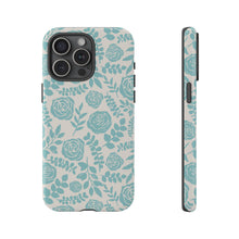 Load image into Gallery viewer, Baby Blue Floral Phone Case