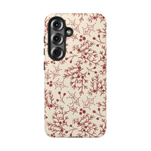Load image into Gallery viewer, Red Christmas Branch Phone Case