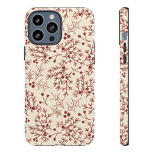 Load image into Gallery viewer, Red Christmas Branch Phone Case