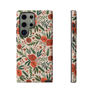 Christmas Floral Phone Case