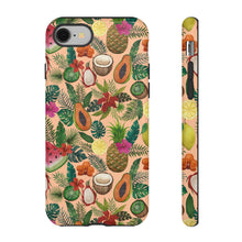 Load image into Gallery viewer, Tropical Fruit and Flowers Phone Case