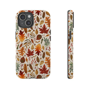 Watercolor Fall Leaves Phone Case